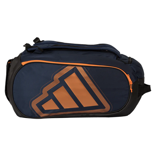 Paletero de pádel Adidas Pro Tour Azul 2026 con sección térmica para palas en Padel Storage México 