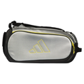 Cargar la imagen en la vista de la galería, Paletero de pádel Adidas Pro Tour Silver Grey 2026 disponible en Padel Storage México
