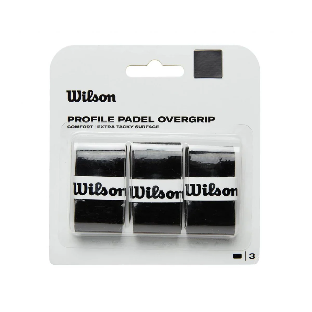 BLACK WILSON PROFILE PADEL OVERGRIP
