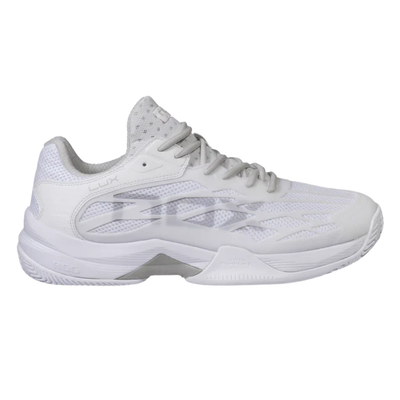 Tenis de pádel Nox AT10 Lux Blanco y Gris 2026, calzado oficial de Agustín Tapia en Padel Storage México