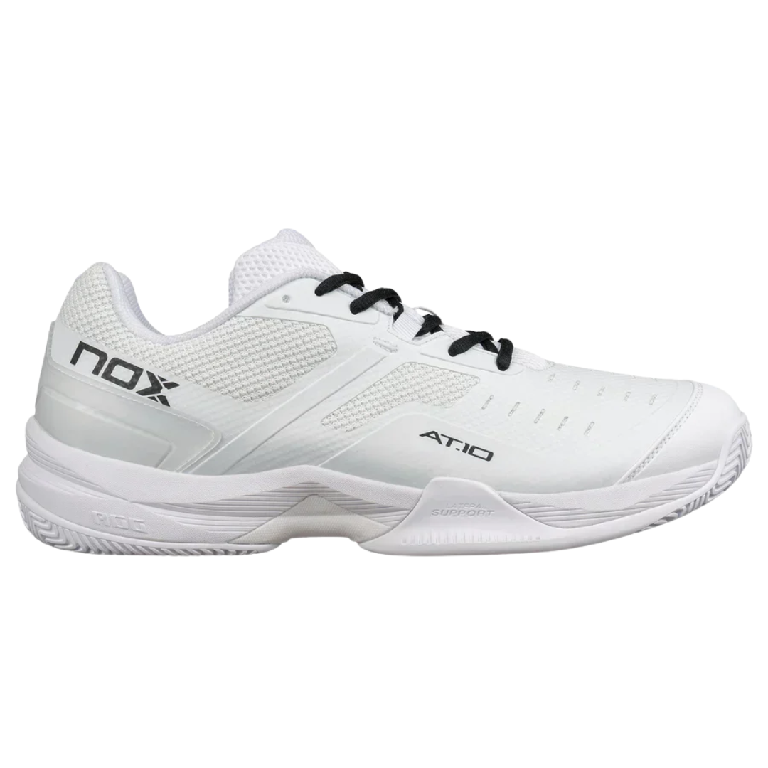 Tenis de pádel Nox AT10 Pro Blanco, calzado transpirable y ligero en Padel Storage México