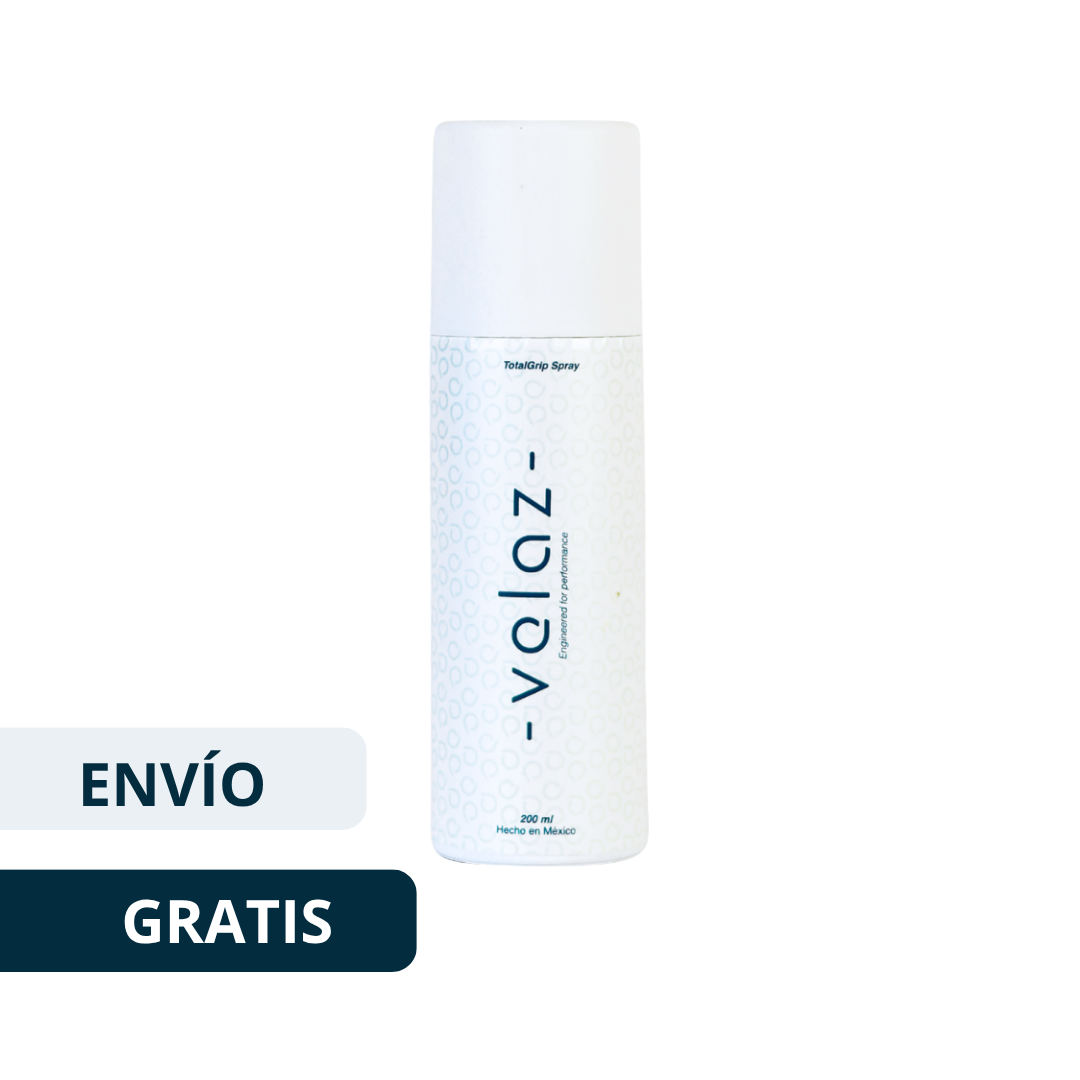 Spray de agarre para pádel Velaz TotalGrip 200ml accesorio antideslizante con envío gratis.