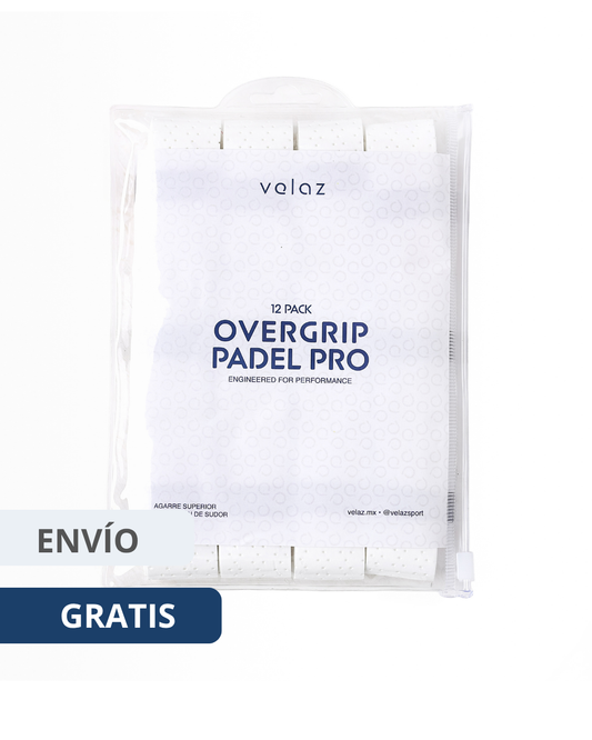 Overgrips Velaz Padel Pro Blanco Perforated 12 Pack