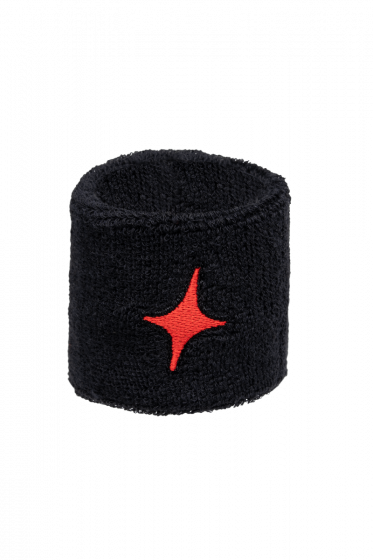 Muñequeras Starvie Negro/Rojo