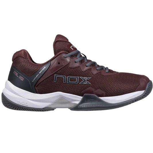 Nox ML10 HEXA Rum Raisin Charcoal Tennis Shoes