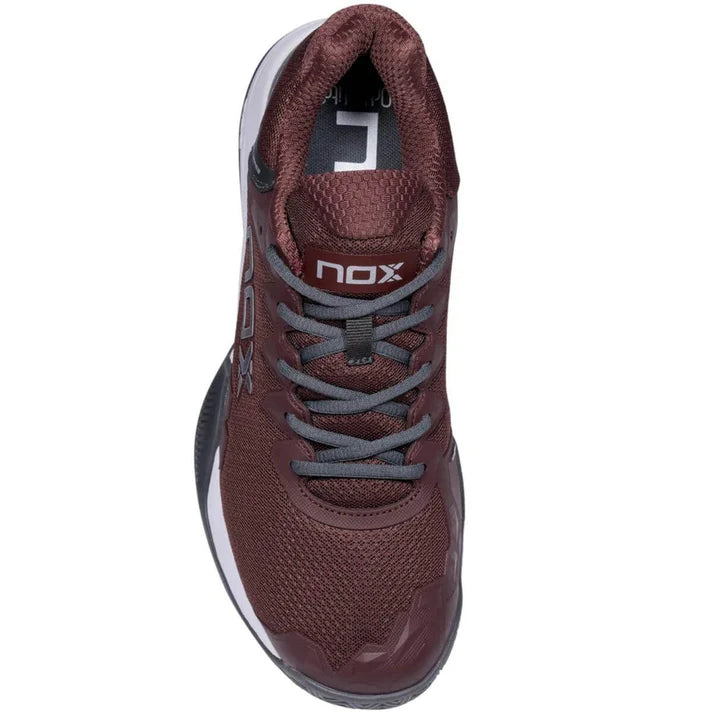 Nox ML10 HEXA Rum Raisin Charcoal Tennis Shoes