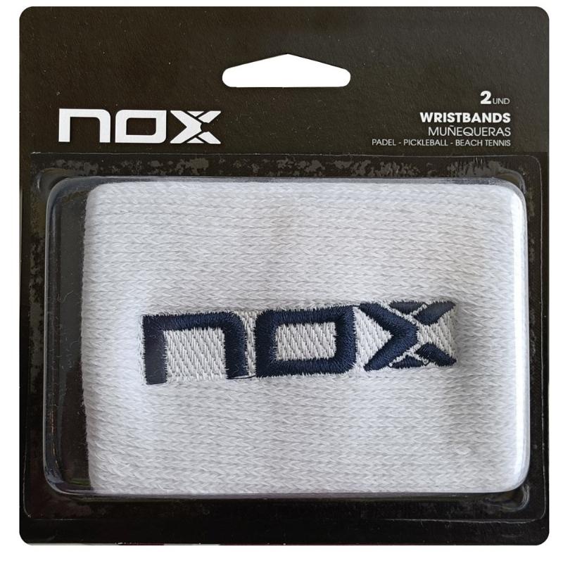 Muñequeras Nox Blanco/Azul