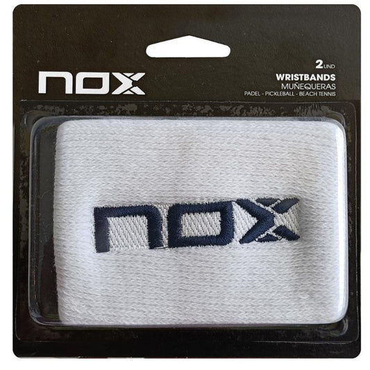 Muñequeras Nox Blanco/Azul
