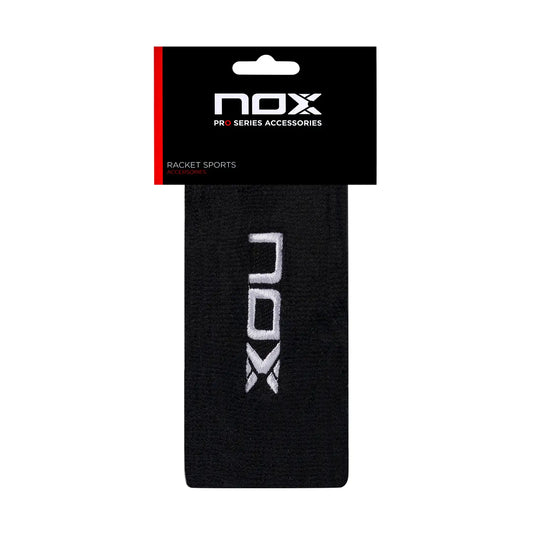 <tc>NOX long sport wristbands black/white</tc>