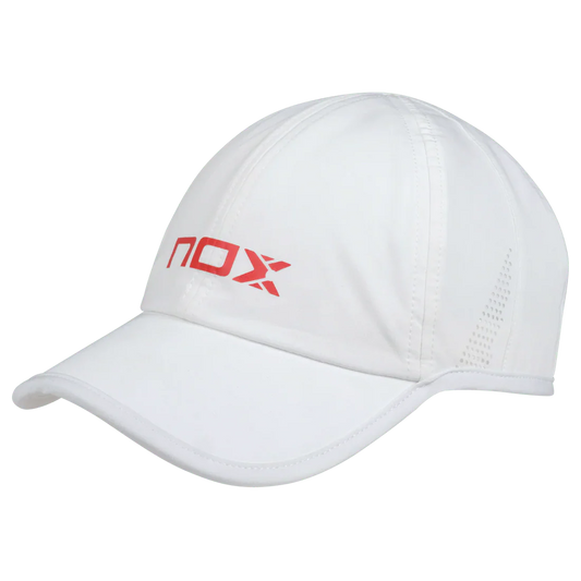 Nox White/Red Cap