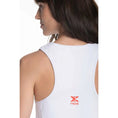 Cargar la imagen en la vista de la galería, Camiseta Tirantes Nox Team Fit Blanco Mujer

