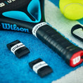 Cargar la imagen en la vista de la galería, Overgrip Wilson Profile Padel Negro Liso 3 Pack
