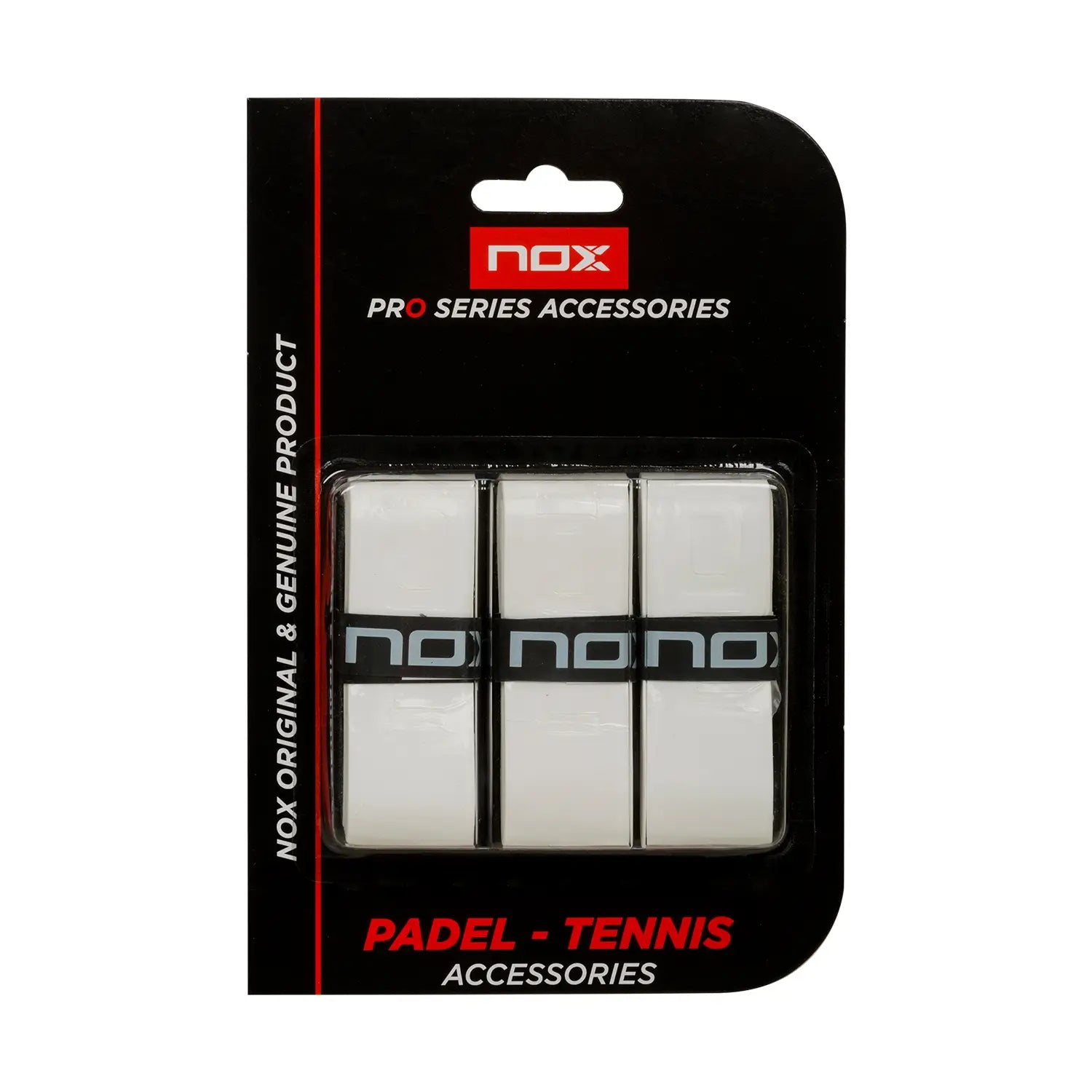 Overgrips Nox Pro Liso Blanco