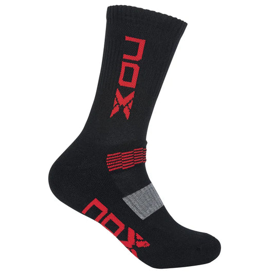 <tc>Pack of technical crew socks in black/red</tc>