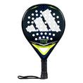Cargar la imagen en la vista de la galería, Pala de pádel Adidas Arrow Hit Junior 2026 en color negro con detalles en azul y amarillo flúor. Molde de lagrima muy ligero y manejable adaptado para niños y jóvenes en etapa de aprendizaje. 
