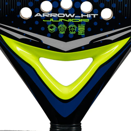 Pala Adidas Arrow Hit Junior Blanco/Azul 2026