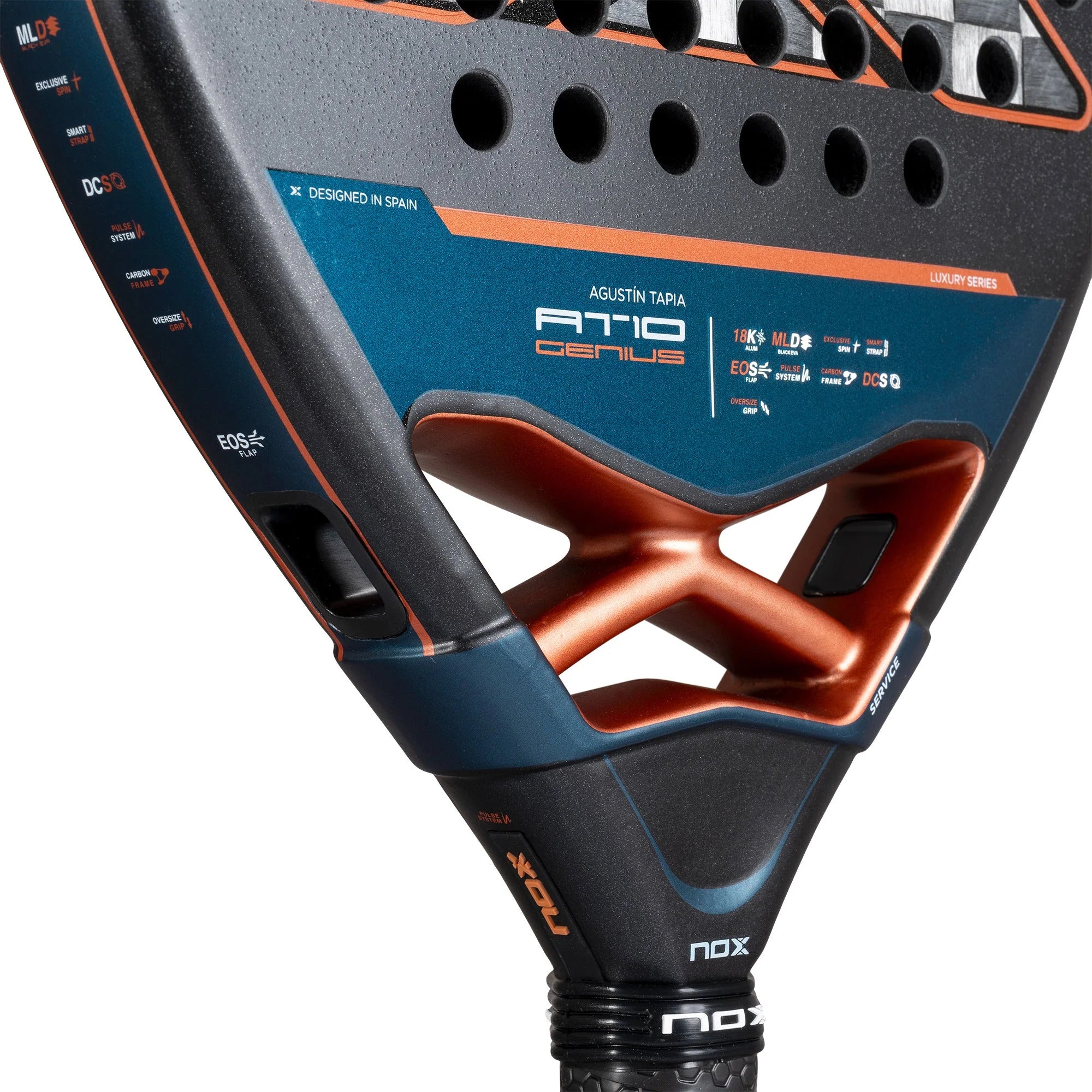 Pala Nox AT10 Genius Attack 18K 2025 By Agustín Tapia