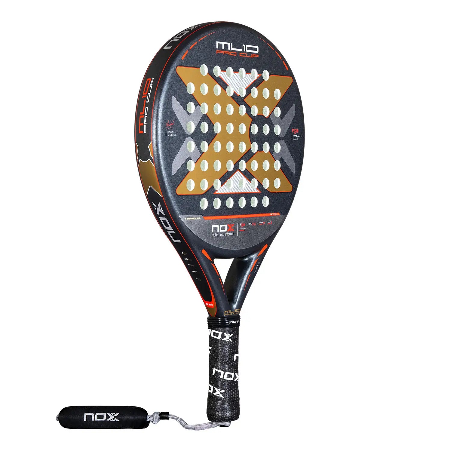 Pala Nox ML10 Pro Cup Rough Surface Edition By Miguel Lamperti 2025