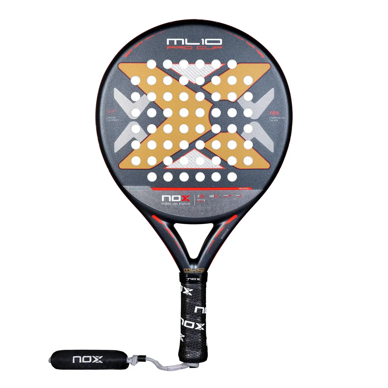Pala Nox ML10 Pro Cup Rough Surface Edition By Miguel Lamperti 2025