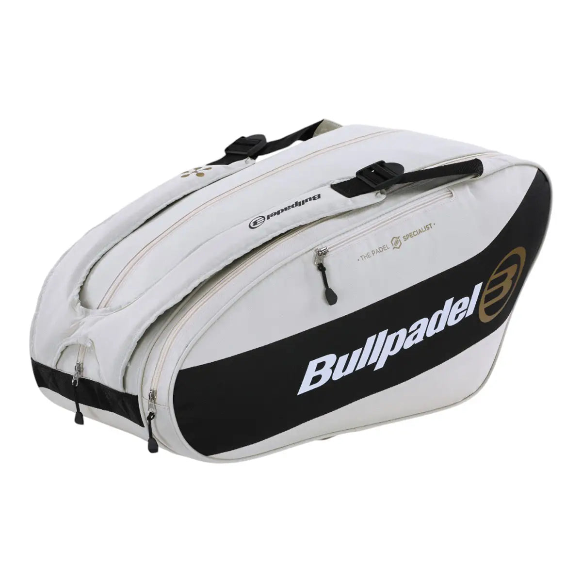 Paletero Bullpadel Tour Premier Blanco 2025