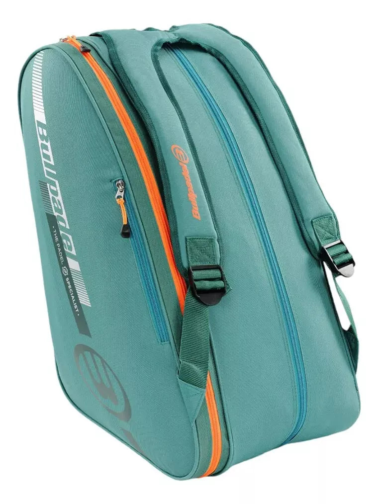 Paletero Bullpadel Tour Verde Azulado 2025