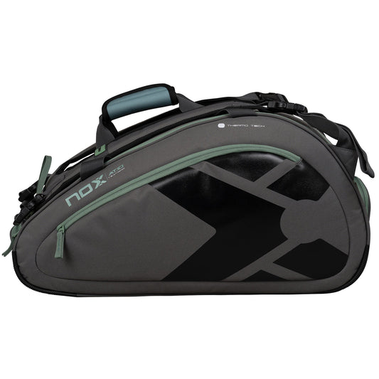 <tc>AT10 TEAM GREY/GREEN PADEL BAG</tc>