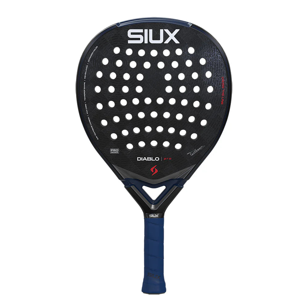 Pala de pádel Siux Diablo Pro Night Blue 2026,el icónico modelo de Siux con diseño exclusivo en Padel Storage  