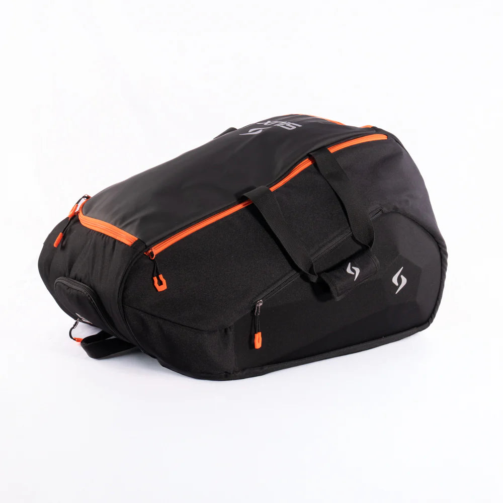 Paletero Siux Tour Negro 2026 de gran capacidad, ideal para llevar todo tu equipo de Pádel Storage 