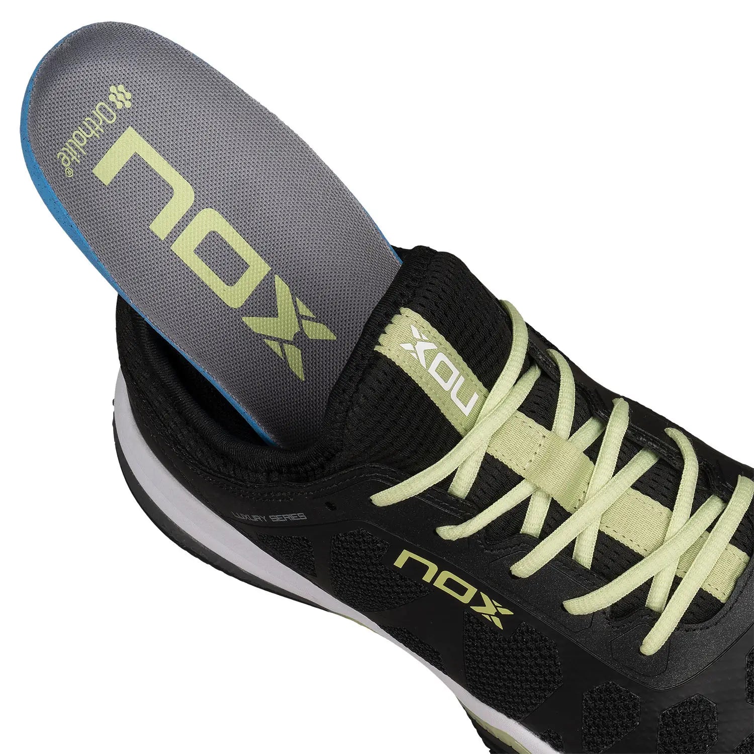 Nox Nerbo Black/Soft Lime Tennis Shoes
