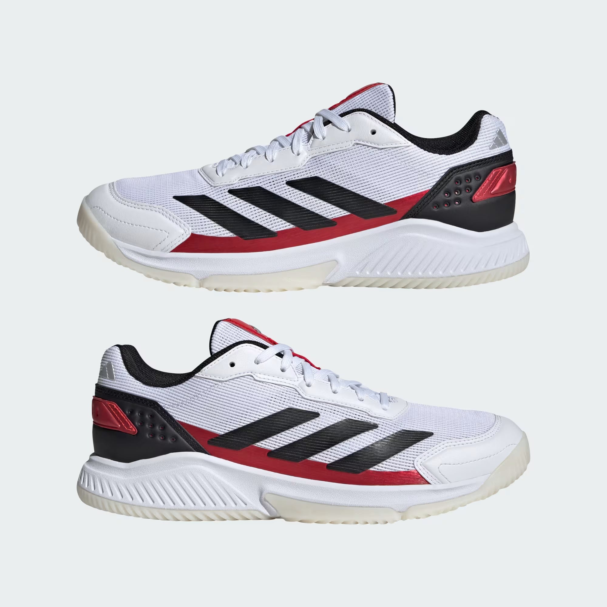 Tenis Adidas Courtquick Blanco/Rojo