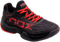 Load the image into the gallery view, Nox AT10 Luxury Black/Red Tennis Shoes
