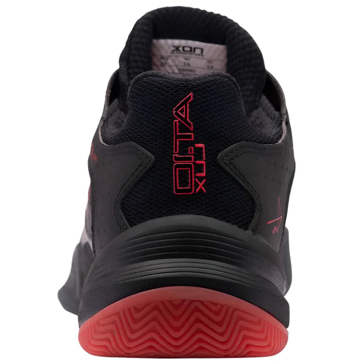 Nox AT10 Luxury Black/Red Tennis Shoes