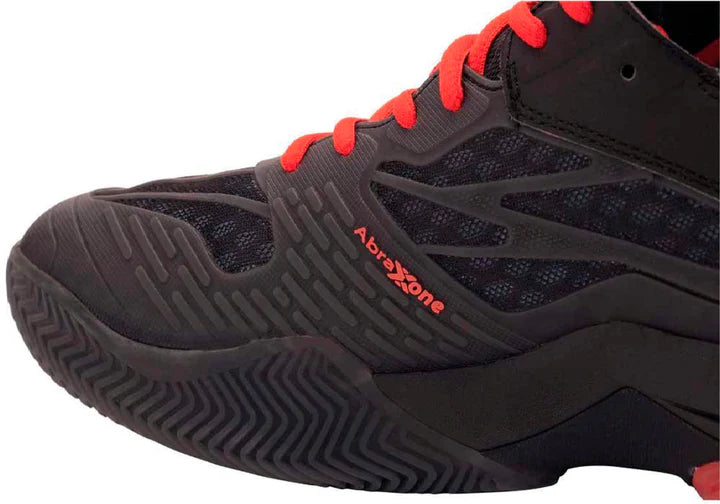 Nox AT10 Luxury Black/Red Tennis Shoes