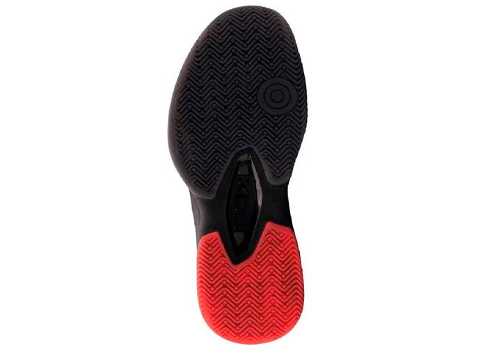 Nox AT10 Luxury Black/Red Tennis Shoes