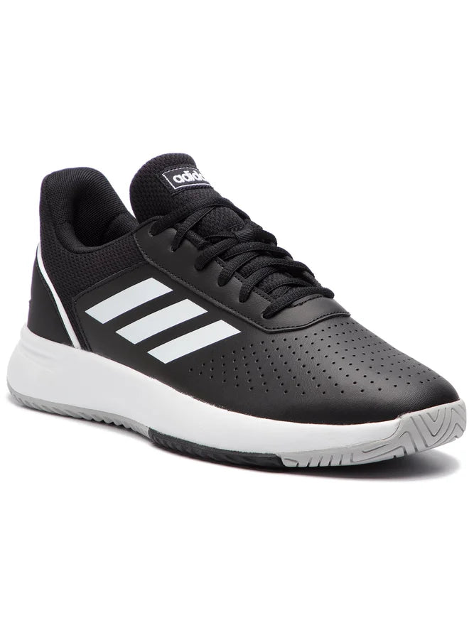 Adidas Courtsmash Black/White Tennis Shoes