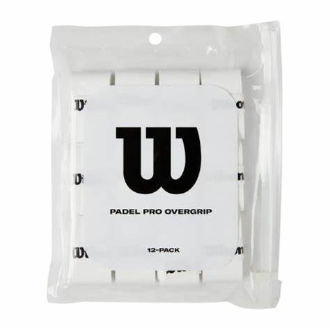 <tc>Wilson Pro Padel Overgrip White - 12 pack</tc>