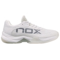 Load the image into the gallery view, Nox At10 Lux White/Grey Tennis Shoes
