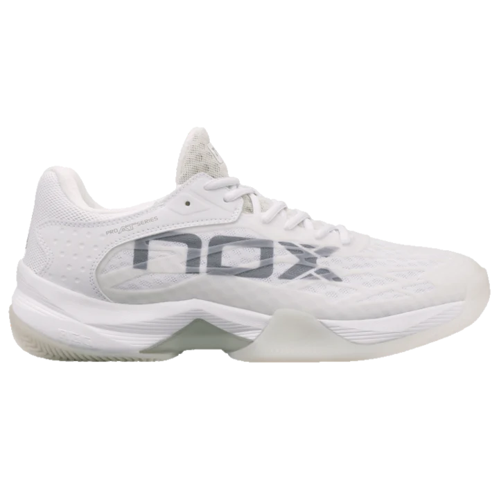 Nox At10 Lux White/Grey Tennis Shoes