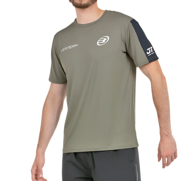 Camiseta Bullpadel Tello 25V Kaki