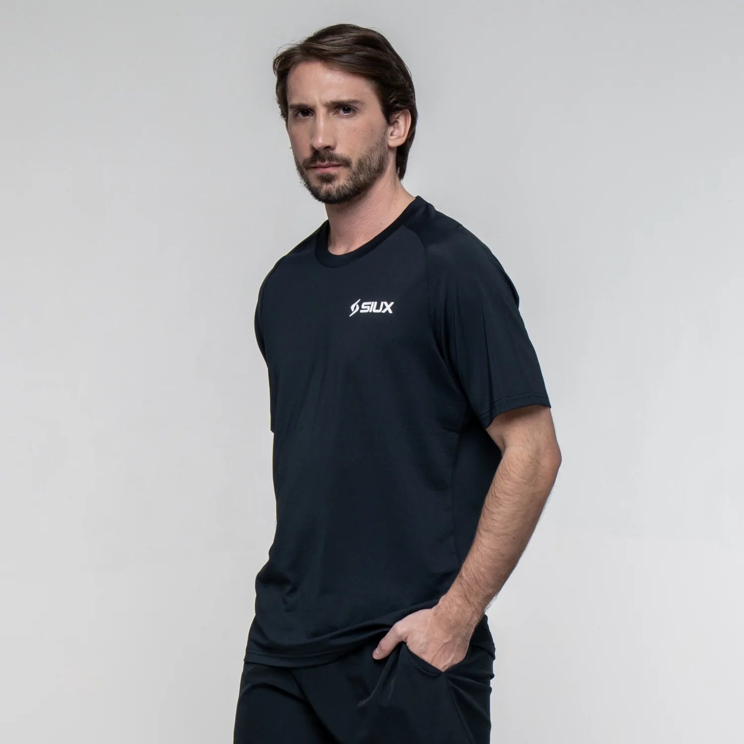 Camiseta Siux Match Negro 2026