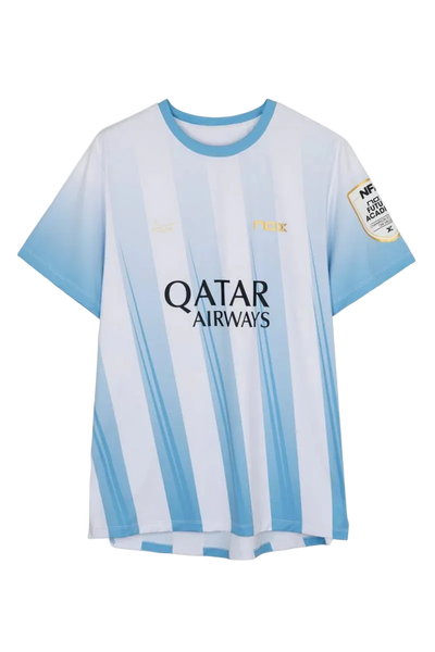 Camiseta Nox Sponsors AT10 By Agustin Tapia Azul Claro