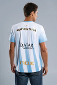 Cargar la imagen en la vista de la galería, Camiseta Nox Sponsors AT10 By Agustin Tapia Azul Claro
