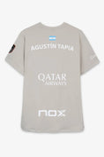 Cargar la imagen en la vista de la galería, Camiseta Nox Sponsors AT10 Gris Claro By Agustín Tapia 2026
