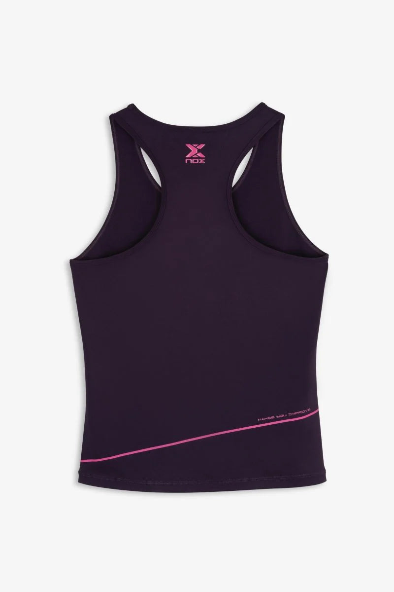 Camiseta Tirantes Nox Pro Blackberry Mujer