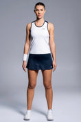 Cargar la imagen en la vista de la galería, Camiseta Tirantes Nox Team Blanco/Azul Mujer 2026
