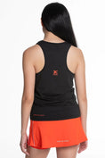 Cargar la imagen en la vista de la galería, Camiseta Tirantes Nox Team Fit Negro Mujer
