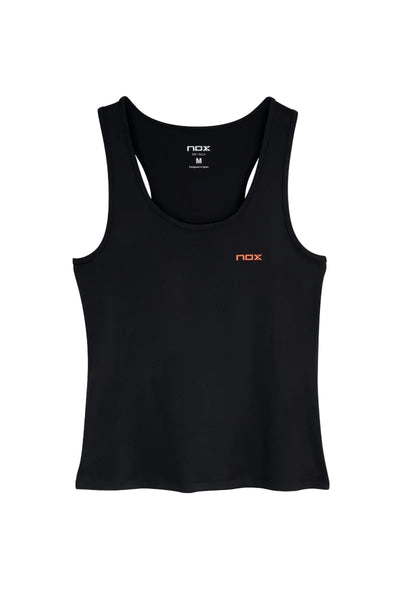 Camiseta Tirantes Nox Team  Negro Mujer 2026