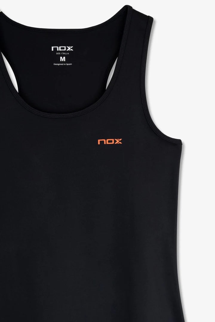 Camiseta Tirantes Nox Team  Negro Mujer 2026