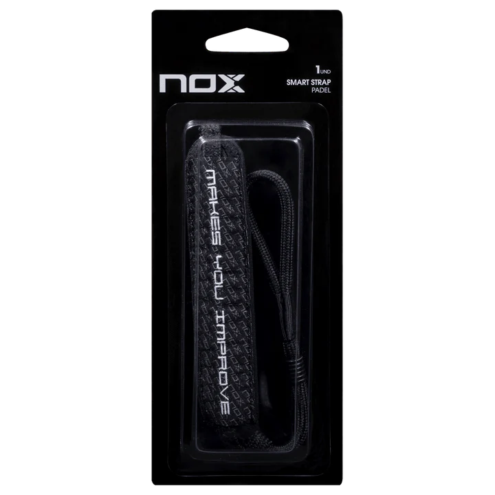 Cordon para muñeca Nox Smartstrap negro accesorio de padel en Padel Storage 