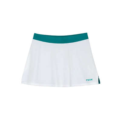 Falda Nox Mujer PRO Blanco/Verde Hiedra